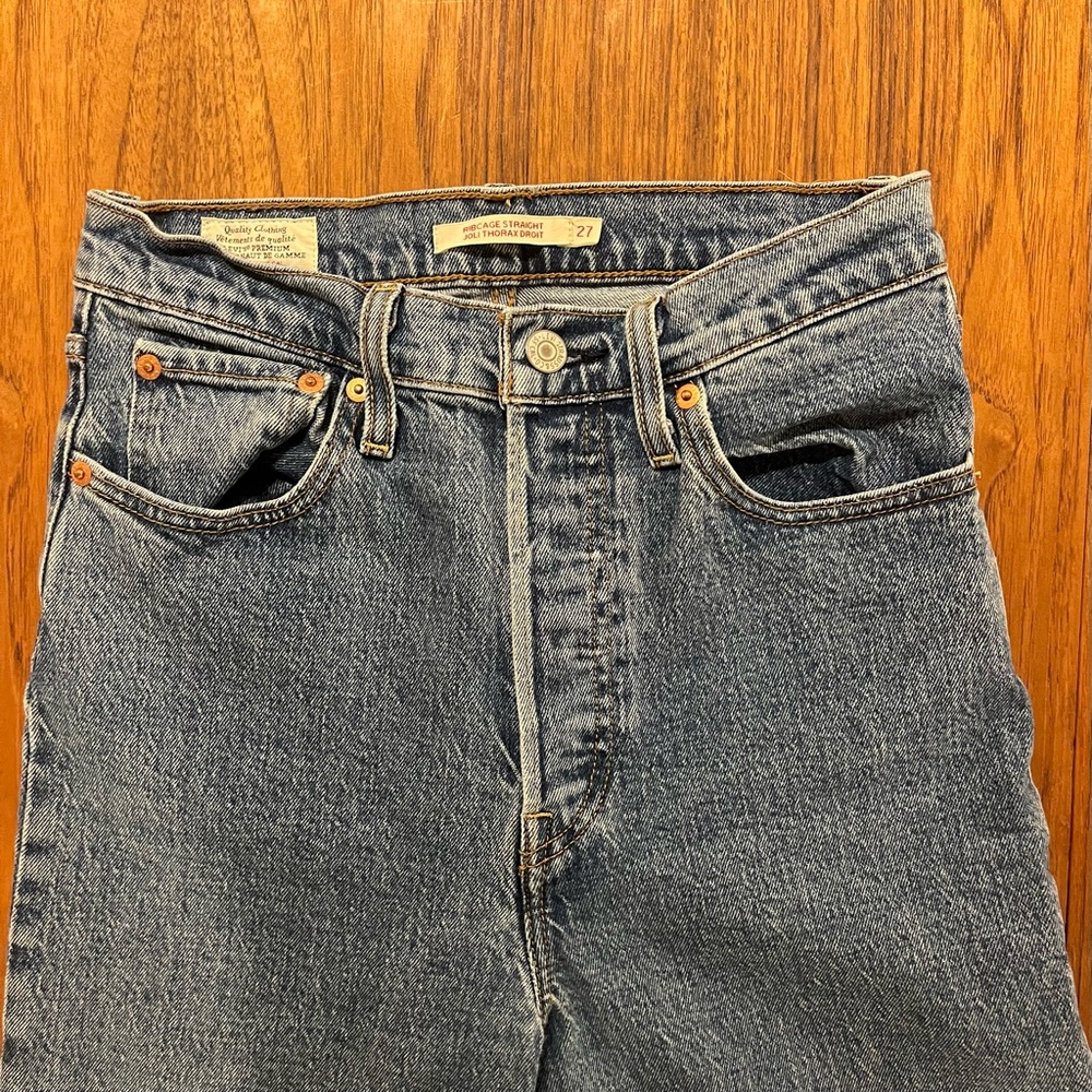 Levi's Ribcage Straight Ankle Denim Jeans